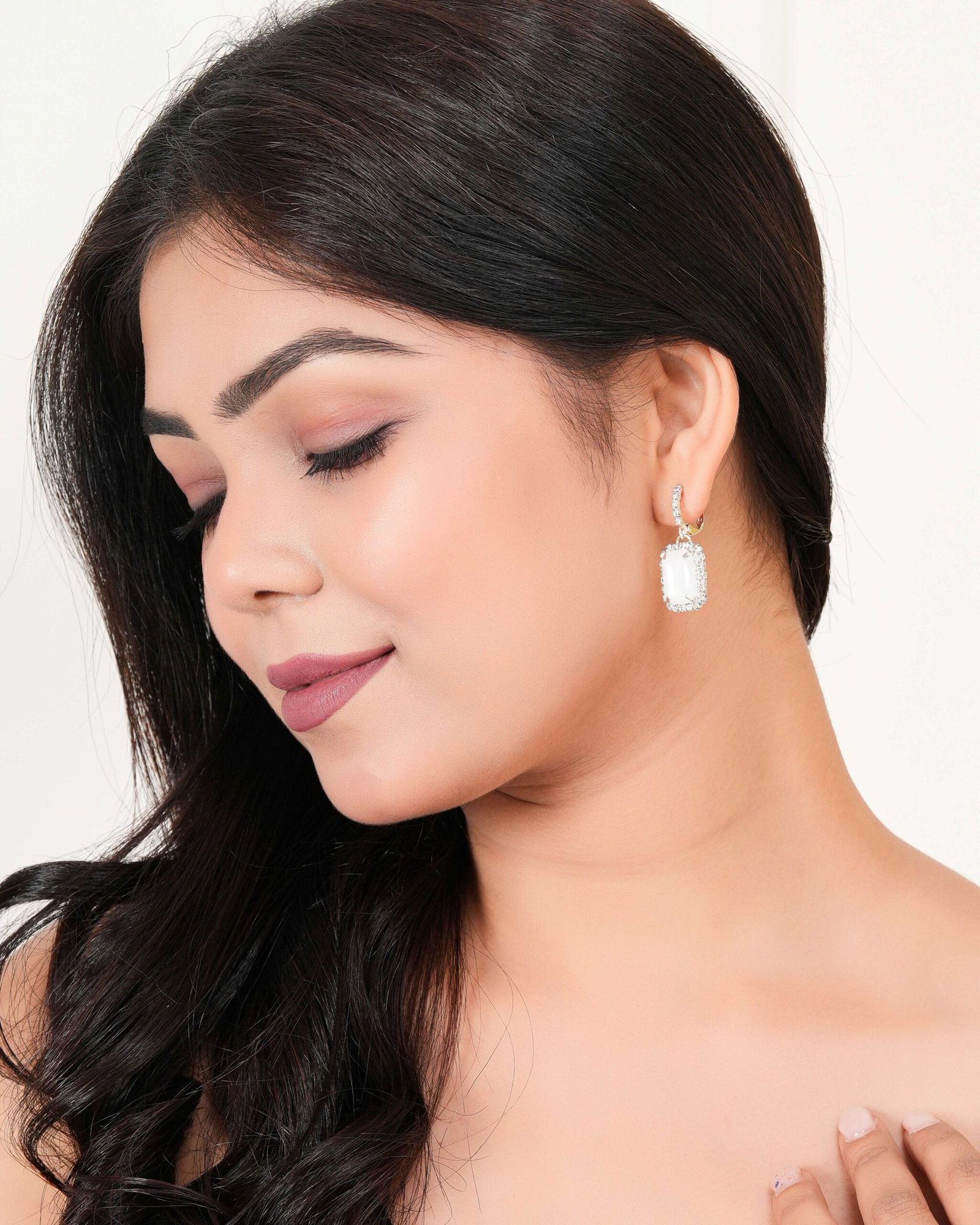 IzALLq-scaled-1.jpg Women's Drop Earrings, Dangling Silver Earrings, Hammered Earrings, Geometric Earrings, Ethnic Earrings, Boho Earrings, Statement Earrings - Image 2