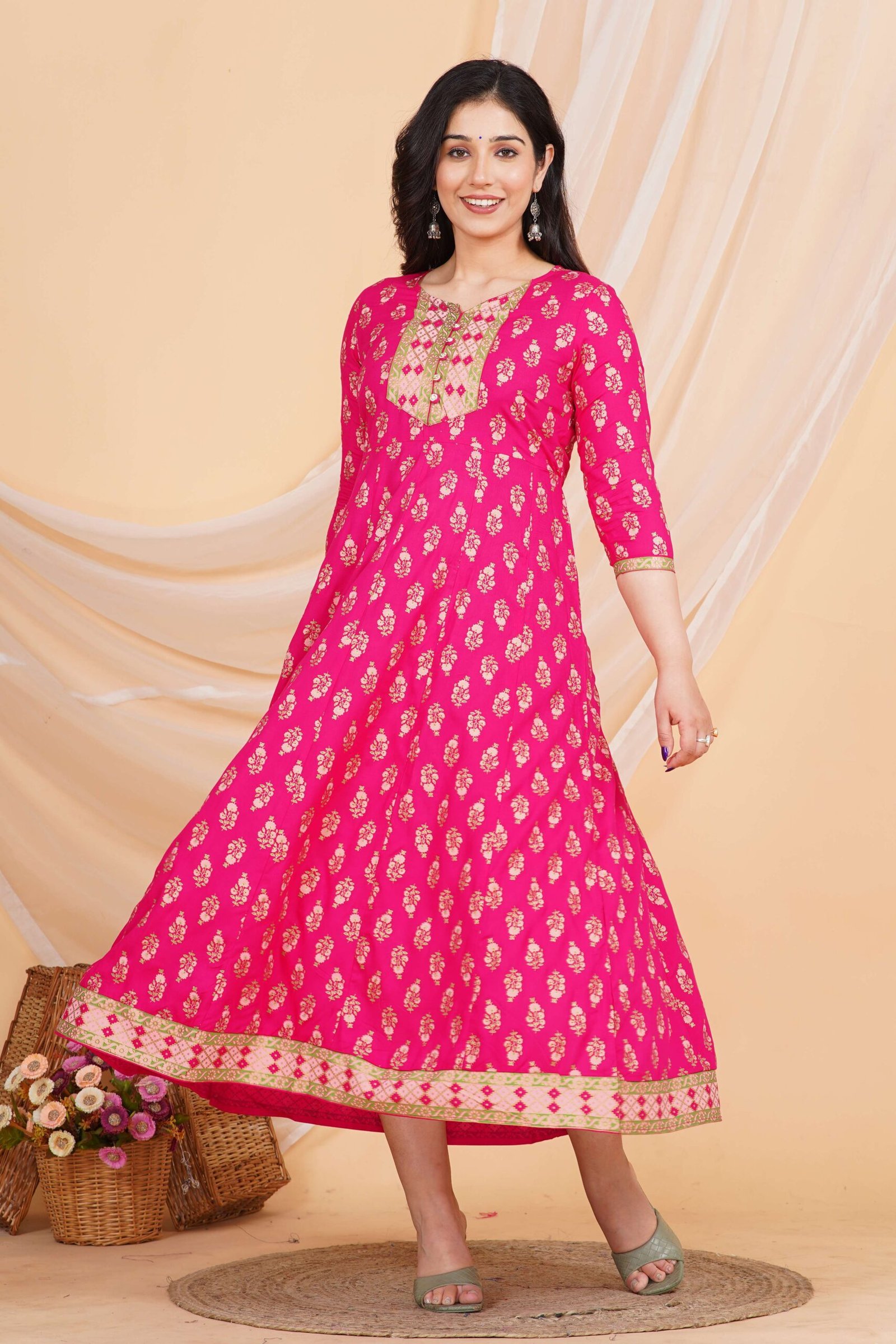 JCByvc-scaled-1.jpg Women's Rayon Printed Anarkali Short Kurti Gown