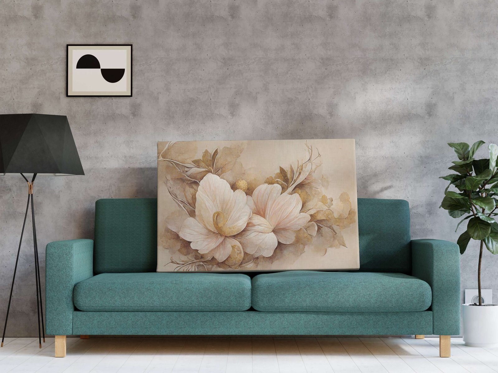 TeC68A-scaled-1.jpg Canvas Art Prints with Frames for Home & Hotel Walls - Image 3