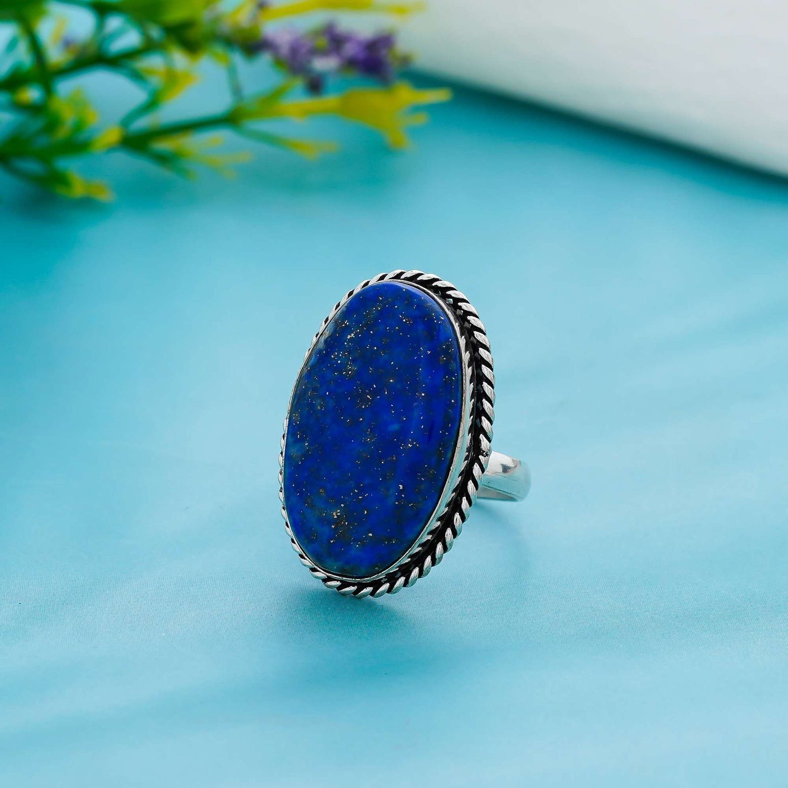 VgRSSw.jpg Arts Crystal Products Natural Labradorite Ring Set for Women,Vintage Joint Knuckle Stackable Rings Oval Gemstone Ring